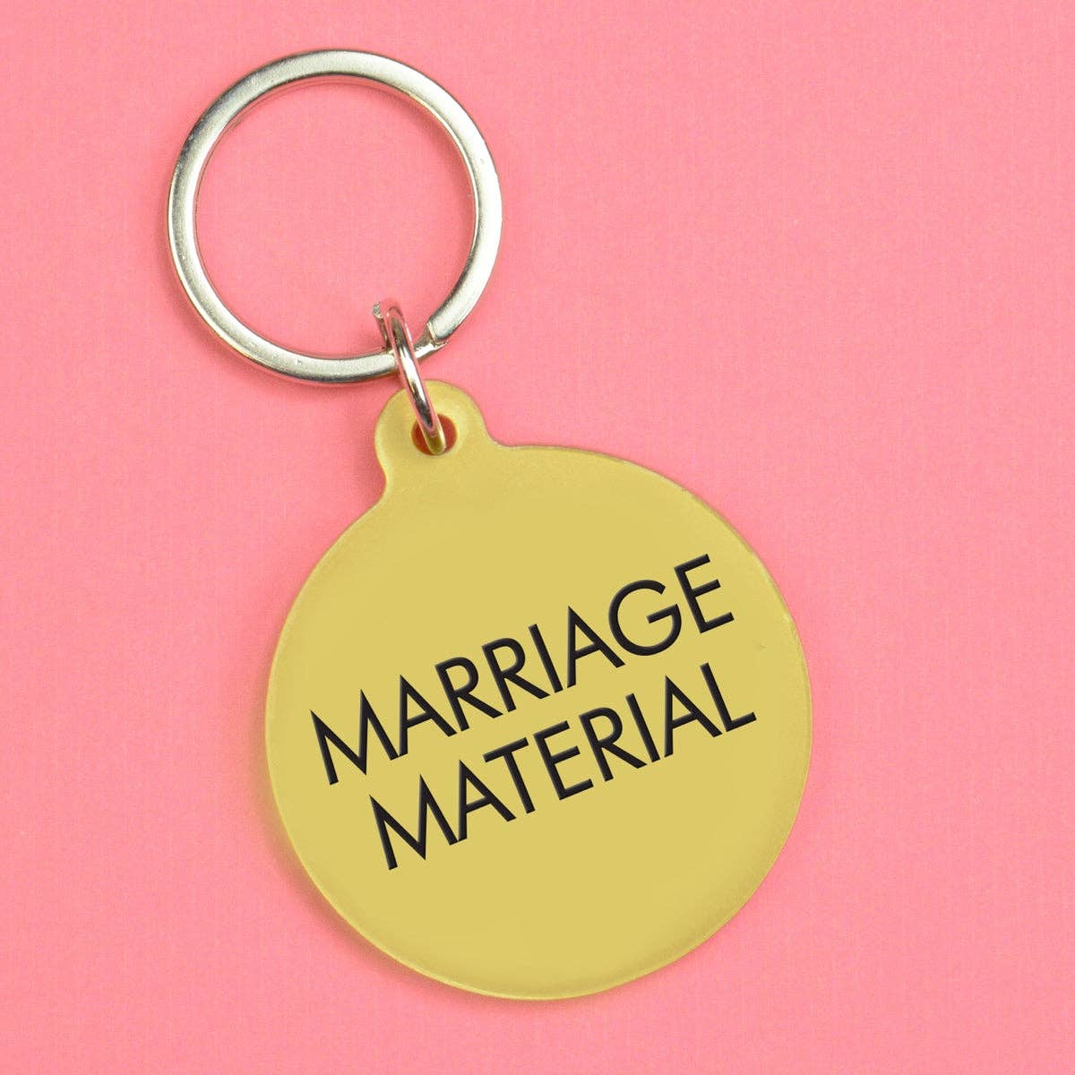 Marriage Material Keytag