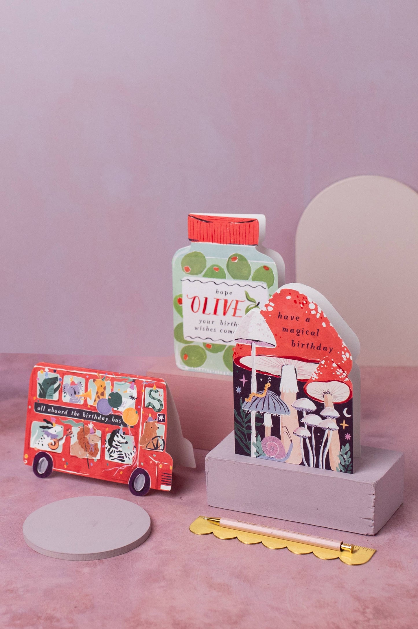 Olives Birthday Card | Olive Jar Birthday Card