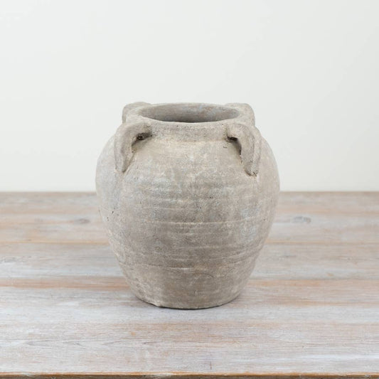 Stone Medora Vase, 21.5cm