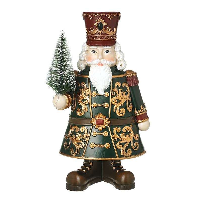 Dark Green Christmas Soldier Decor