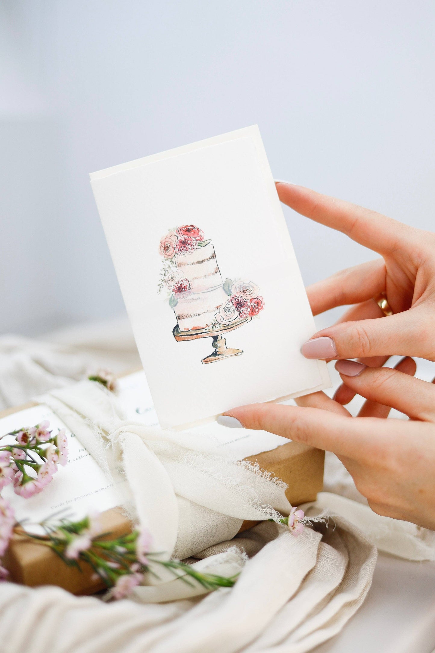 Let them eat cake - Happy Birthday card