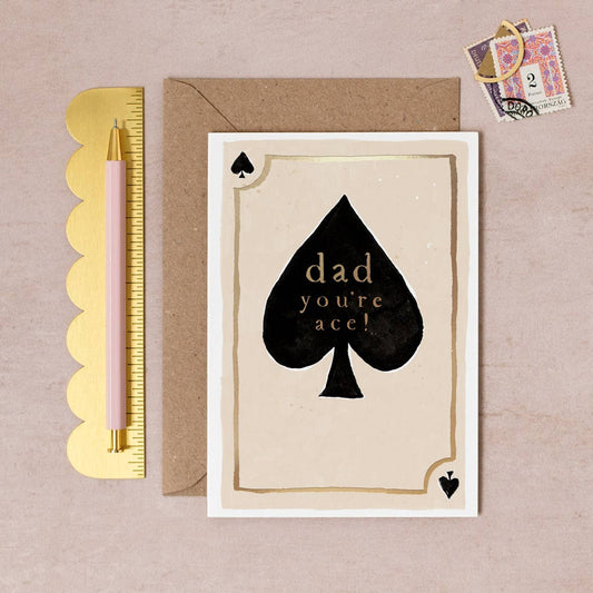 Ace Dad Card | Father’s Day Greeting Card | Birthday Card