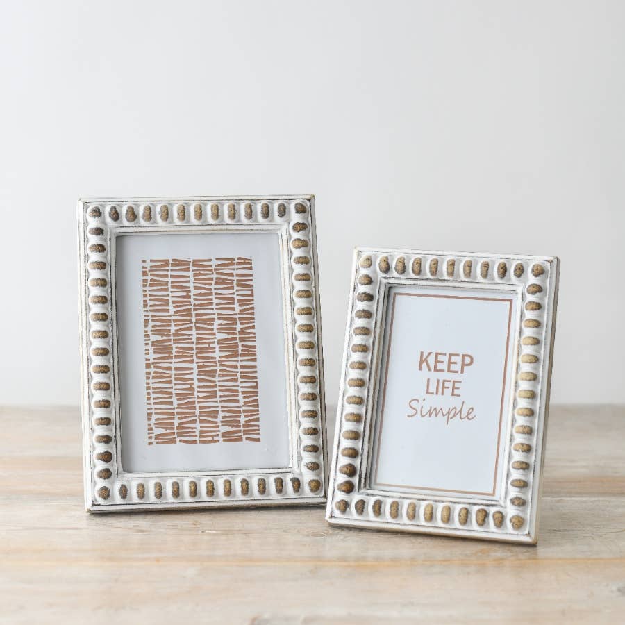 Bobble Wooden Photo Frame