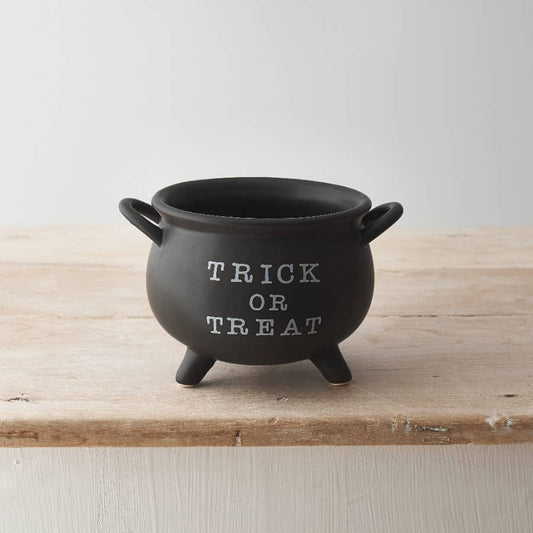 Trick or Treat Halloween Large Cauldron