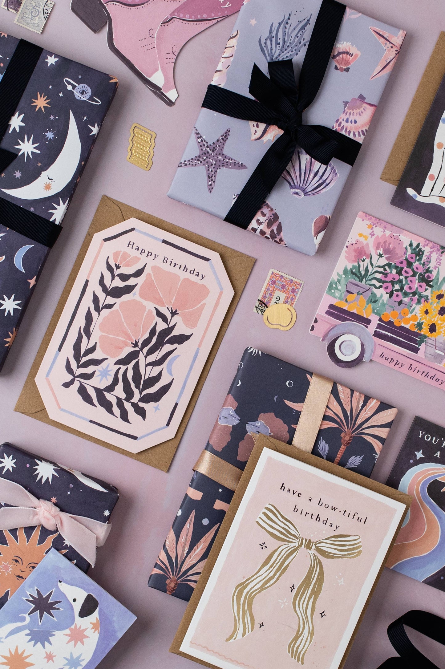 Bow-tiful Bow Birthday Greeting Card | Female Birthday Cards