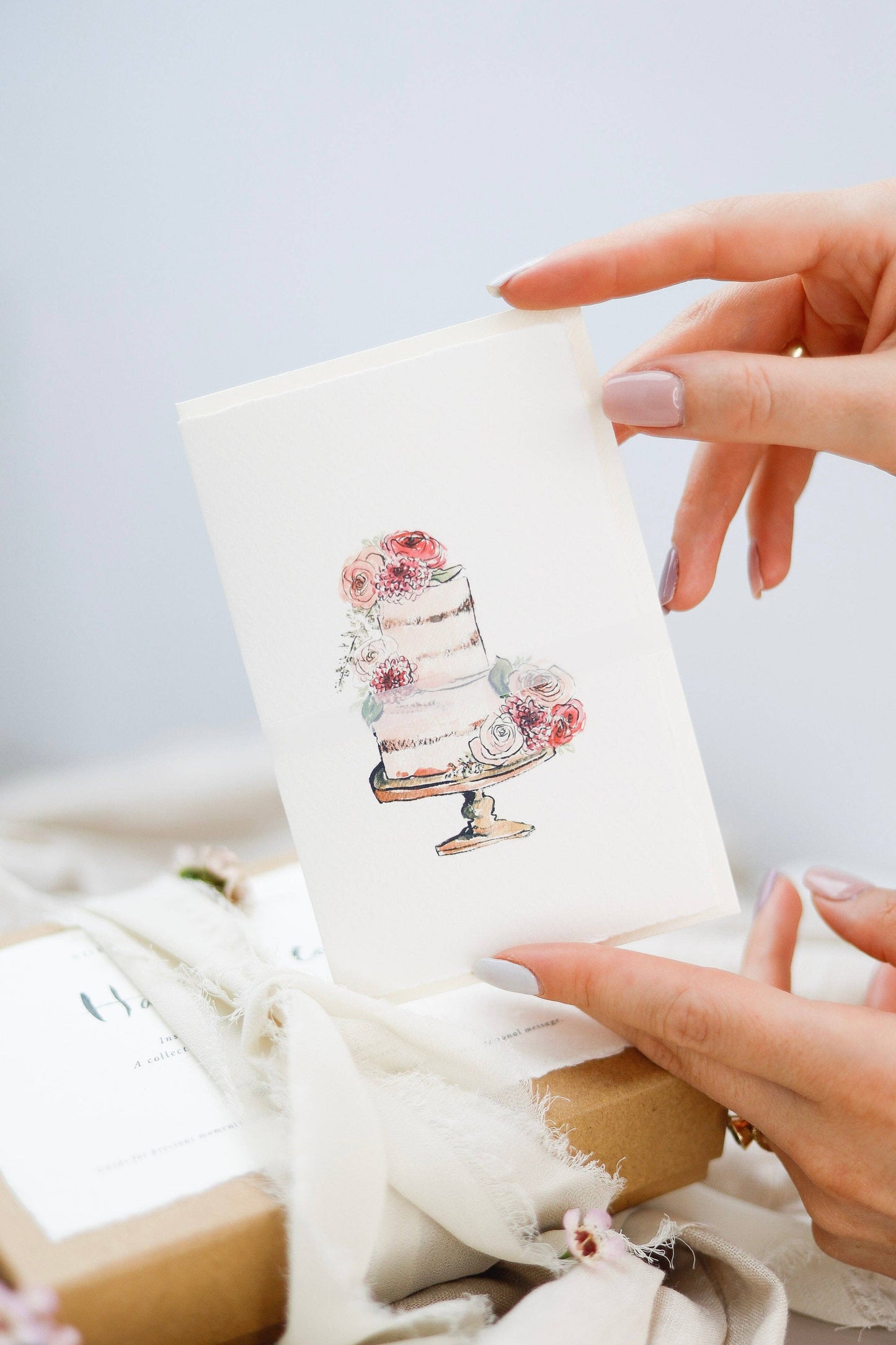 Let them eat cake - Happy Birthday card