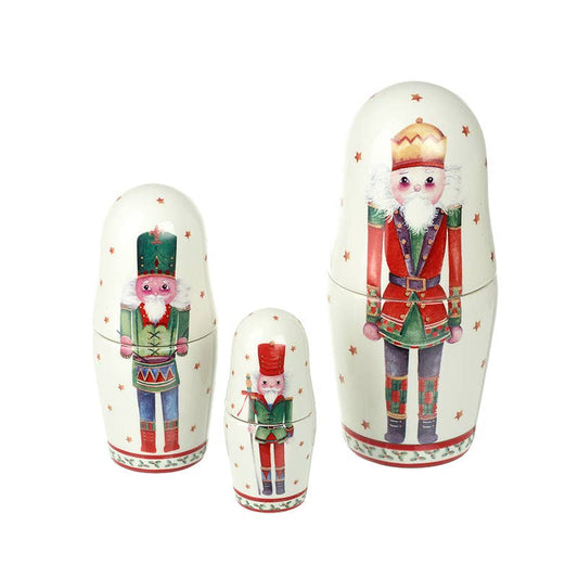 Nesting Nutcracker Set