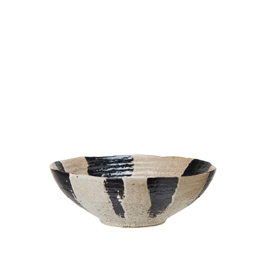 Eden Cream Brown Bowl