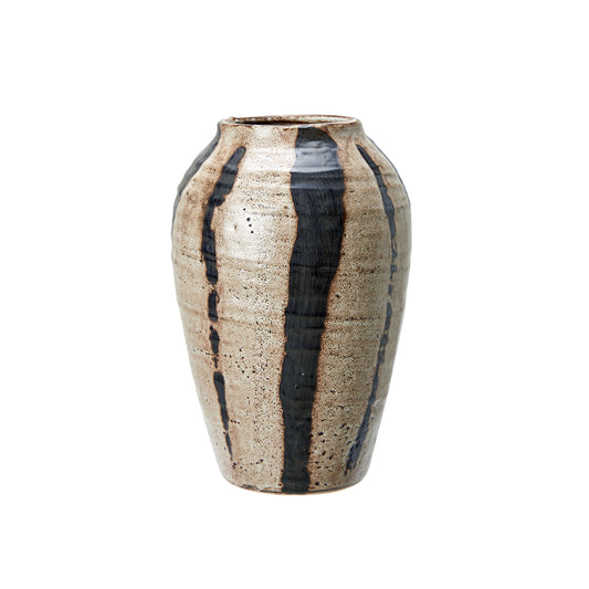 Eden Cream Brown Vase