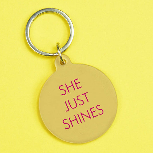 She Just Shines Keytag