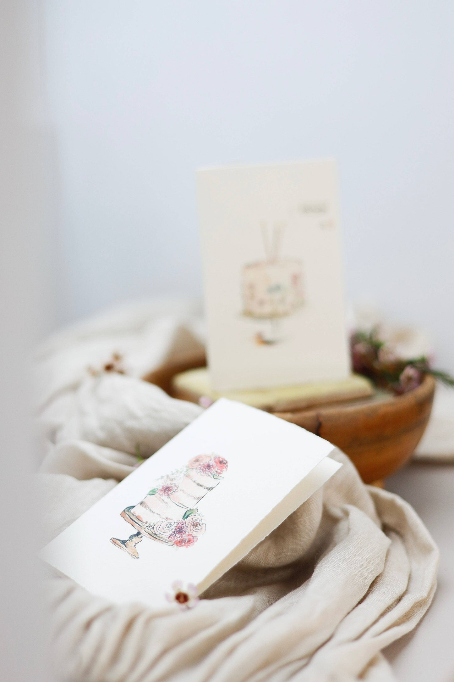 Let them eat cake - Happy Birthday card