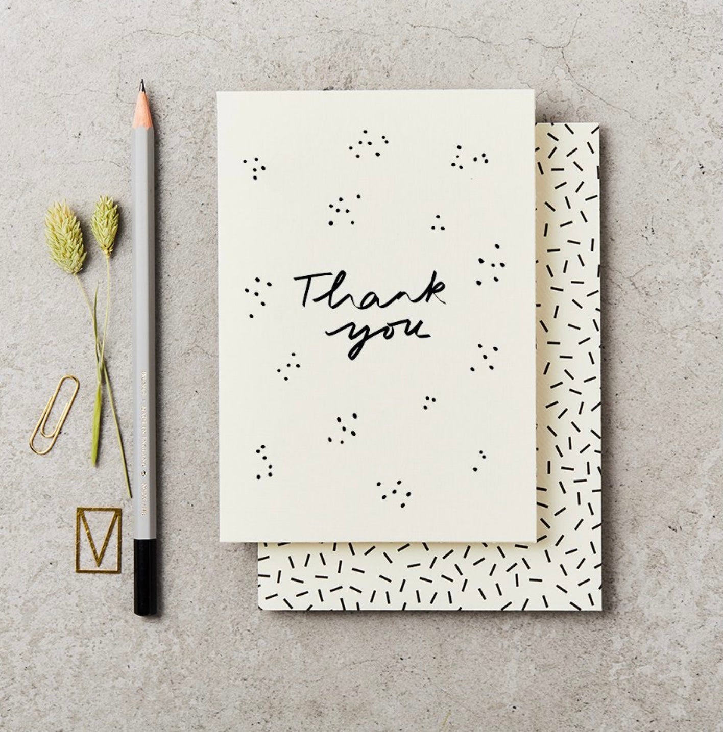 Thank you card