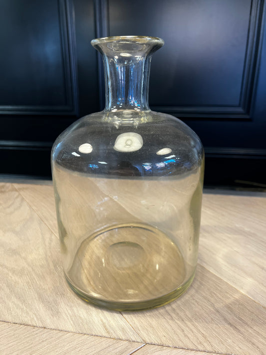Glass bottled vase