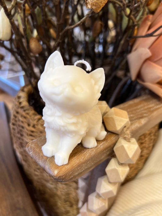 Cat Candle