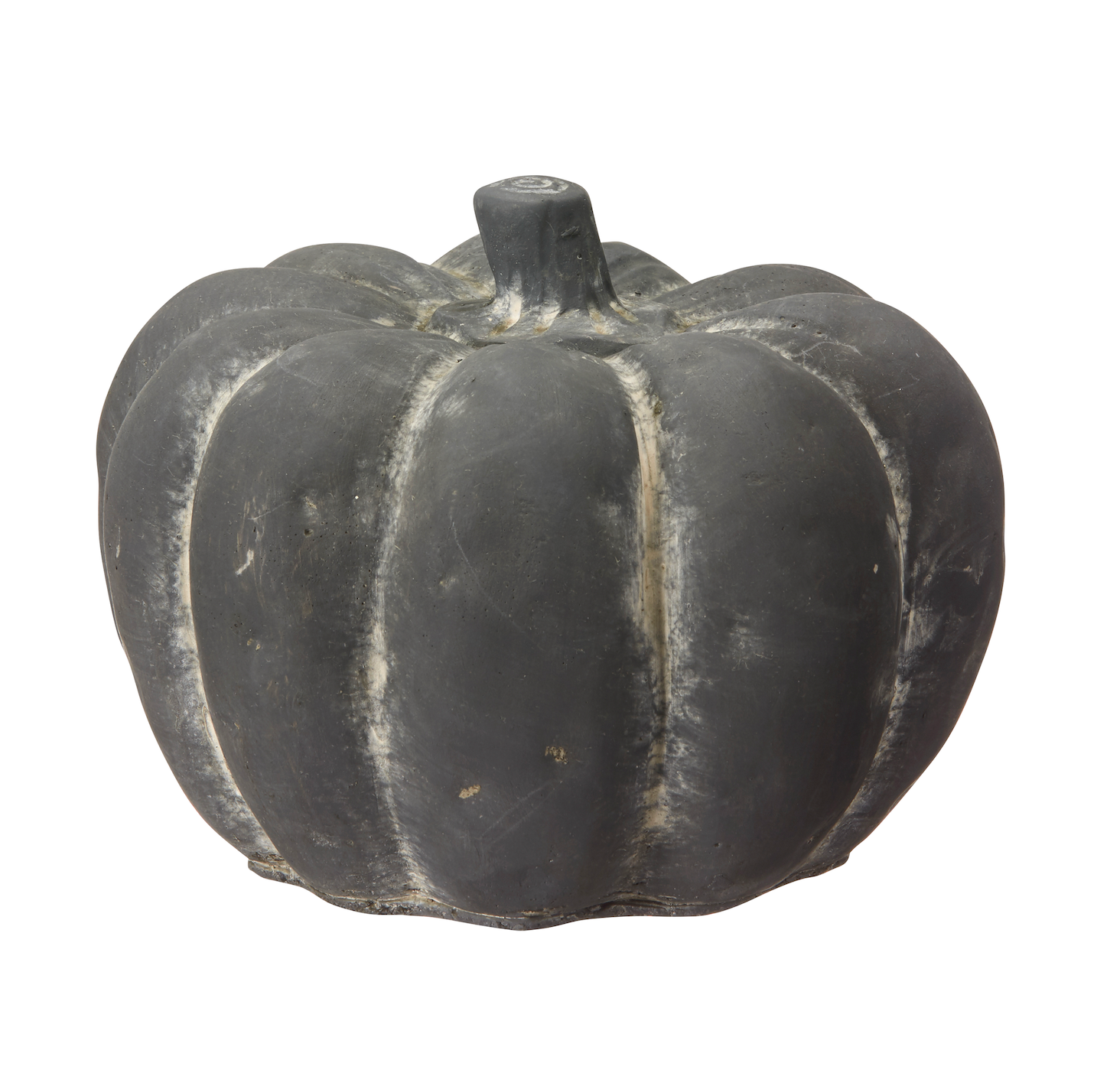 Charcoal Concrete Pumpkin