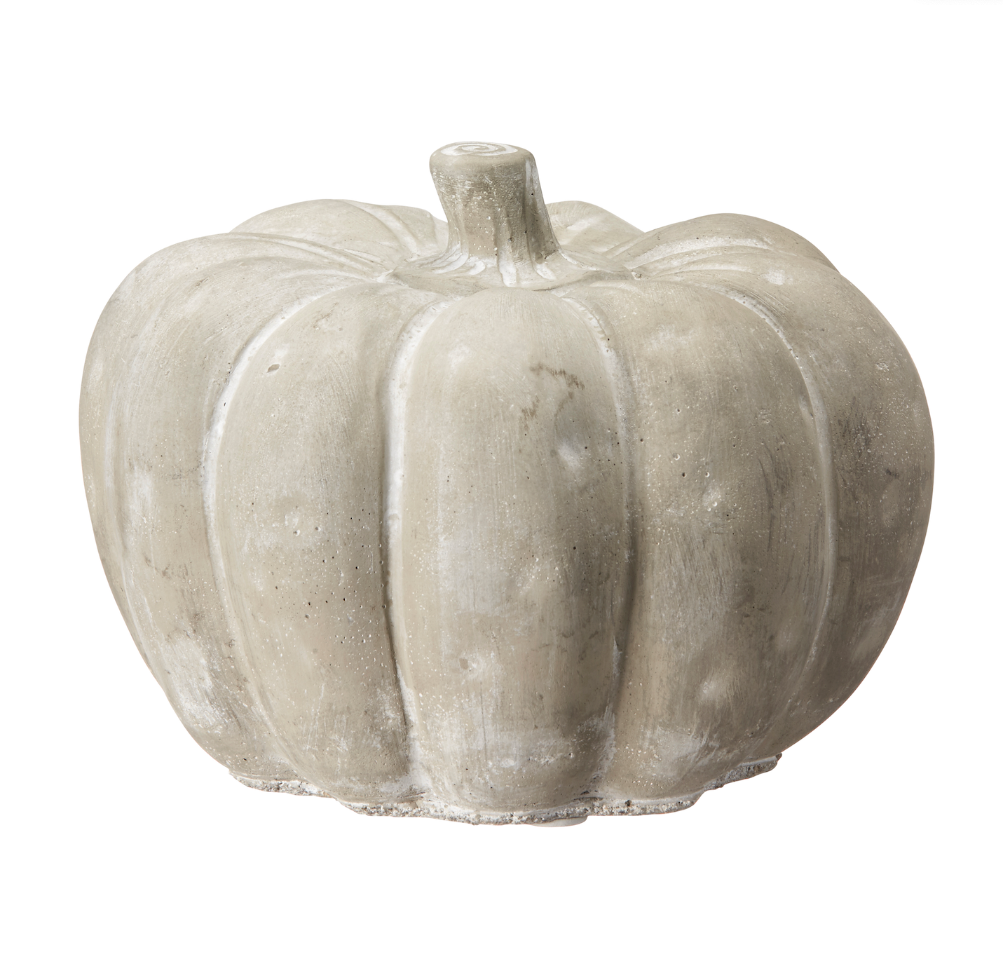 Grey Concrete Pumpkin