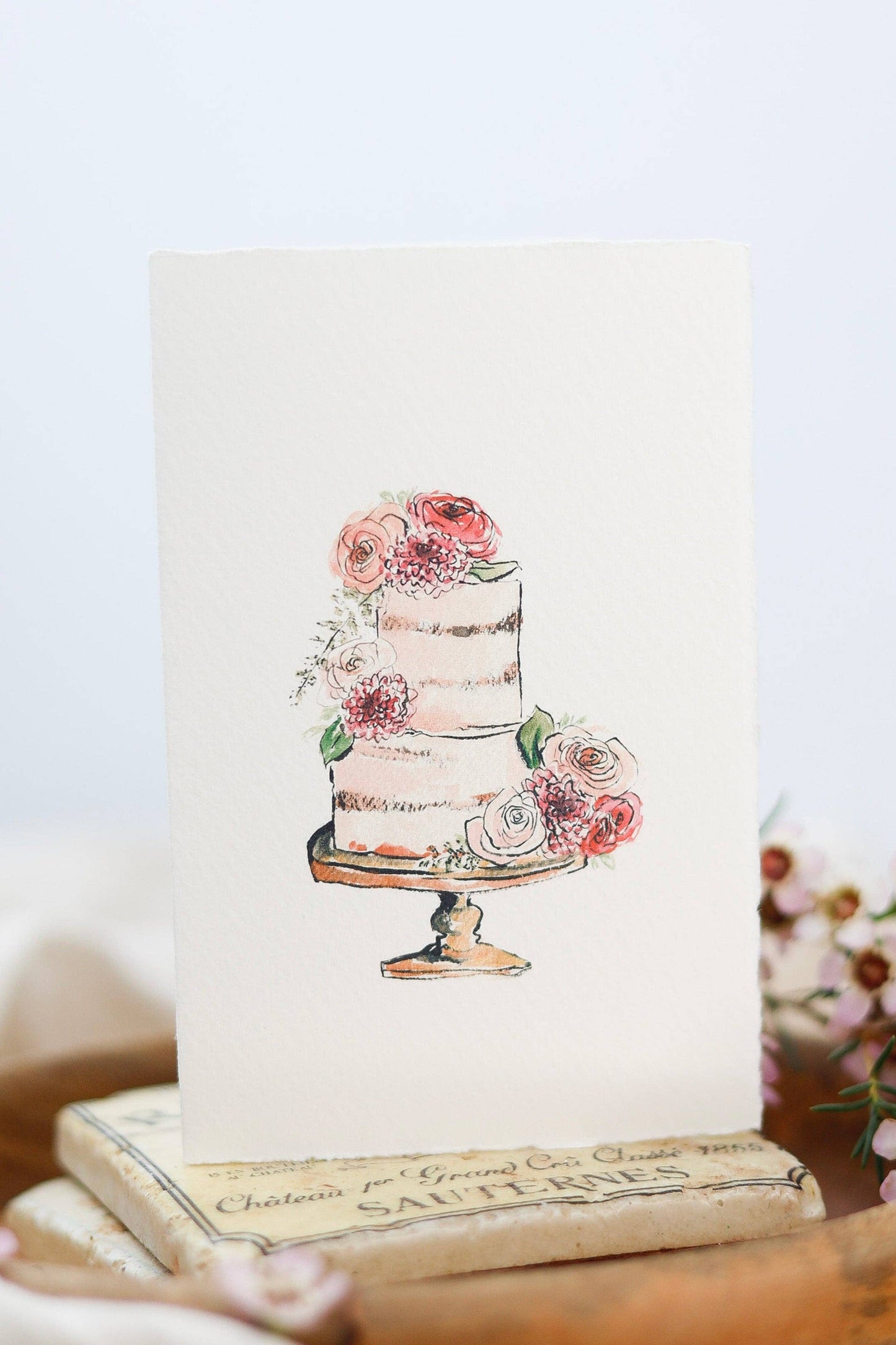 Let them eat cake - Happy Birthday card