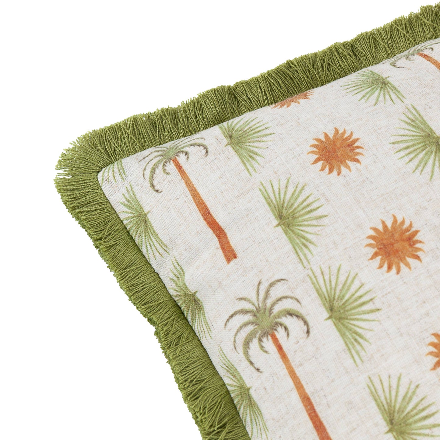 Tropicala Palm Printed Cushion Multicolour
