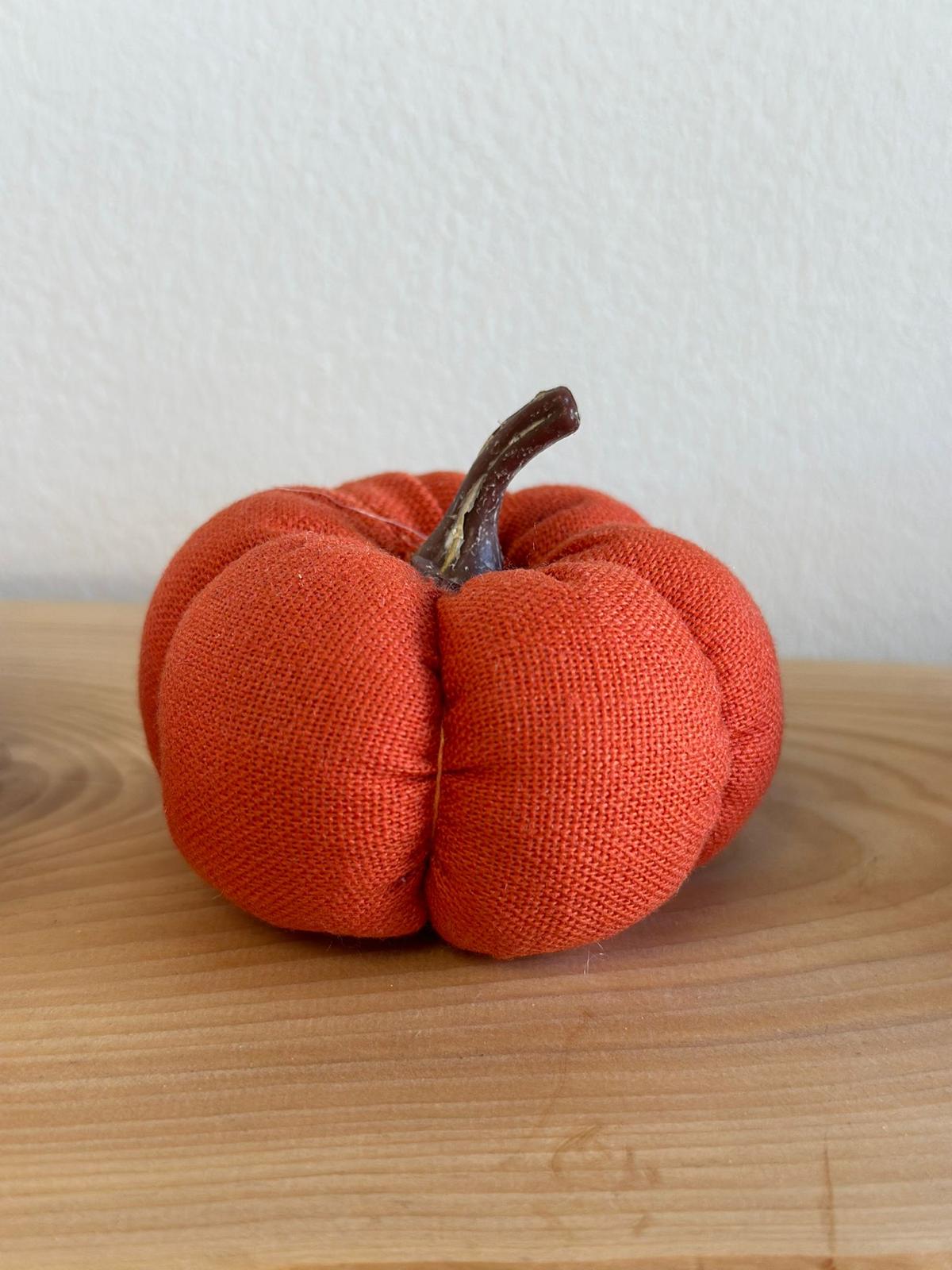 Set Of 3 Orange Pumpkins