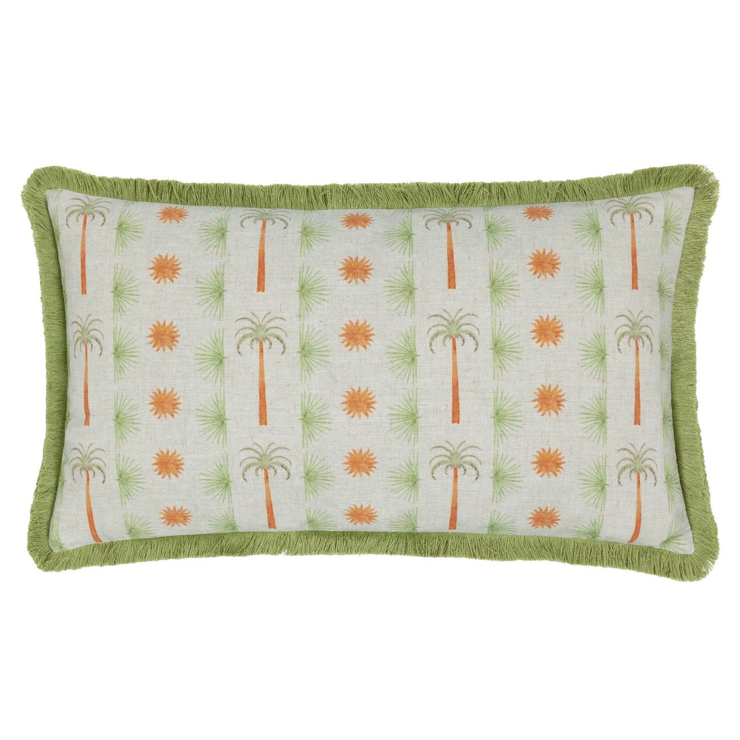 Tropicala Palm Printed Cushion Multicolour