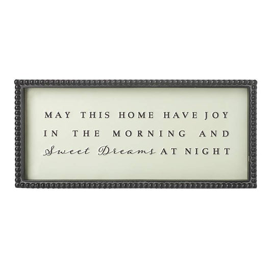 May This Home Have Joy Sign
