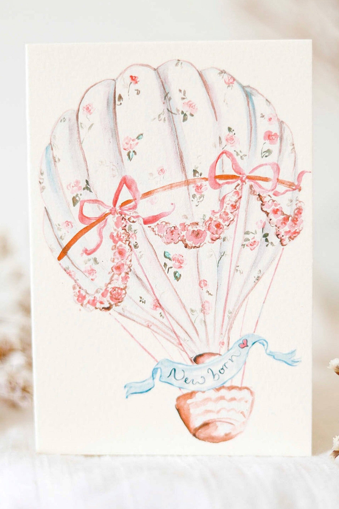 Newborn arrival - baby card