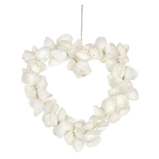 Clamshell Hanging Heart Decoration