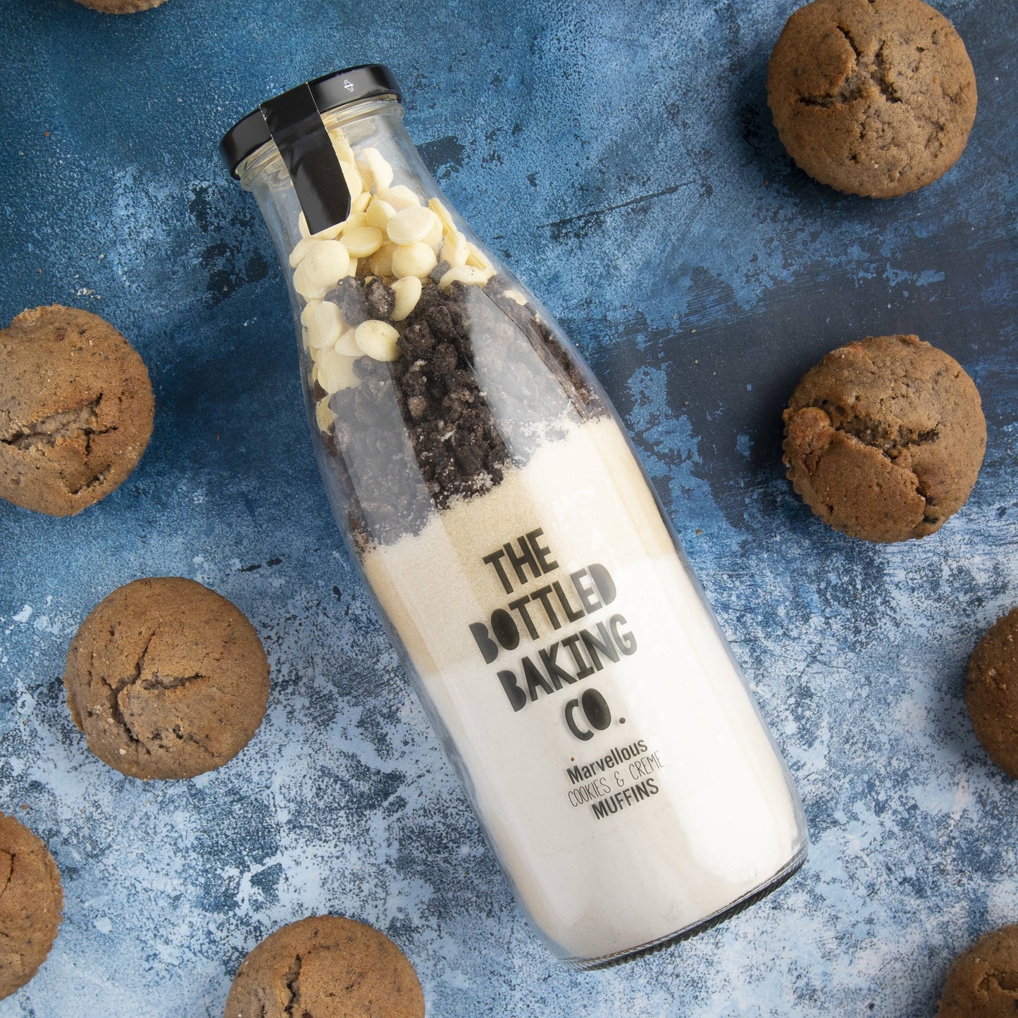 Cookies & Creme Muffin Baking Mix in a Bottle 750ml