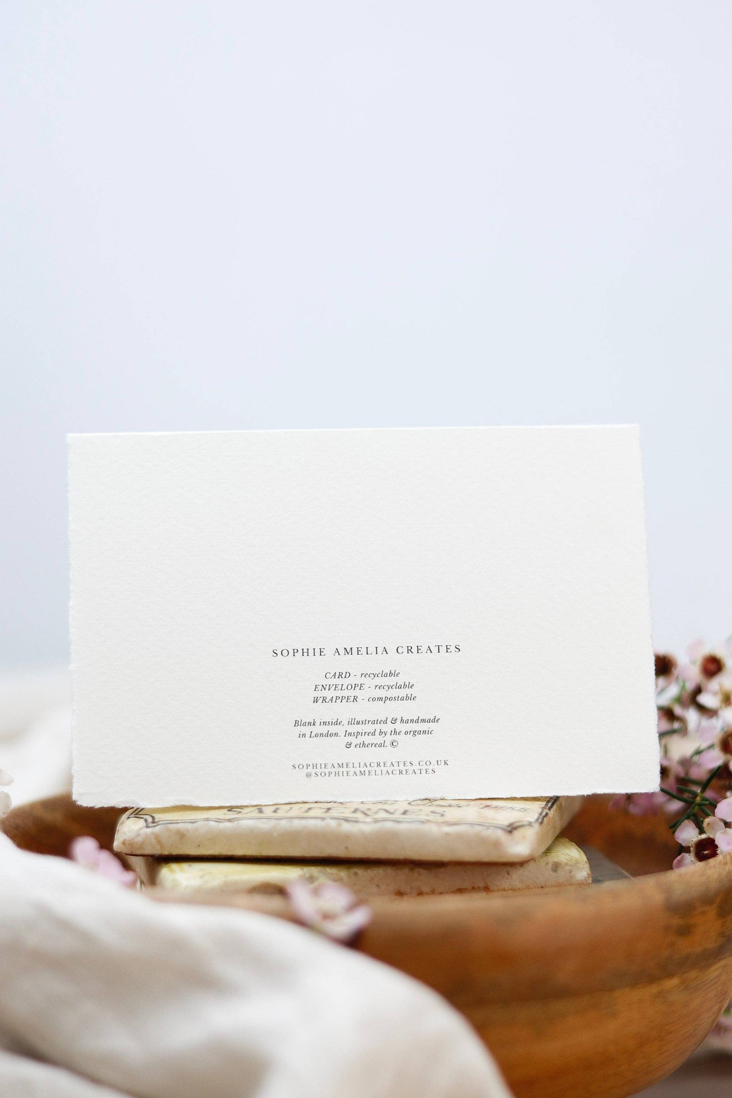 Merci beaucoup - Thank you card