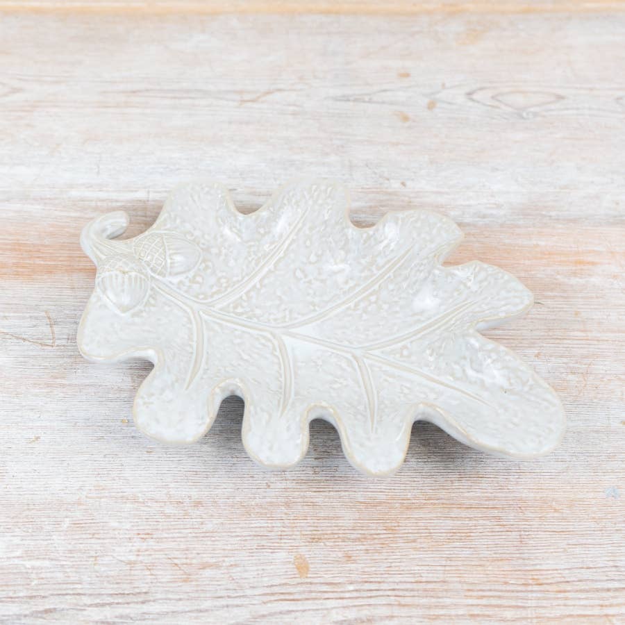 Leaf Design Trinket Plate