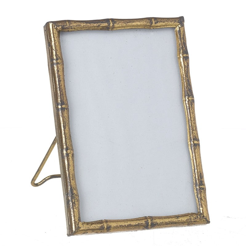 Thin Gold Bamboo Photo Frame