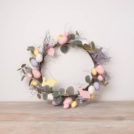 Artificial Easter Wreath Large