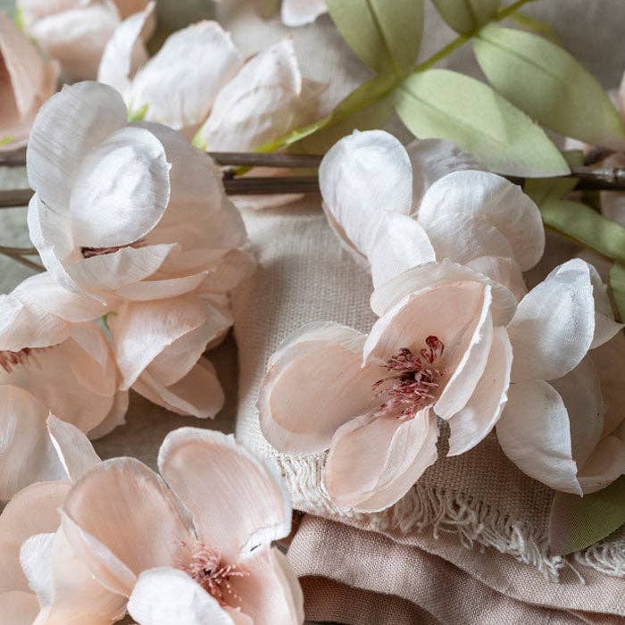 Quince Blossom Artificial Flower Stem