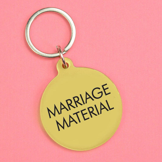 Marriage Material Keytag