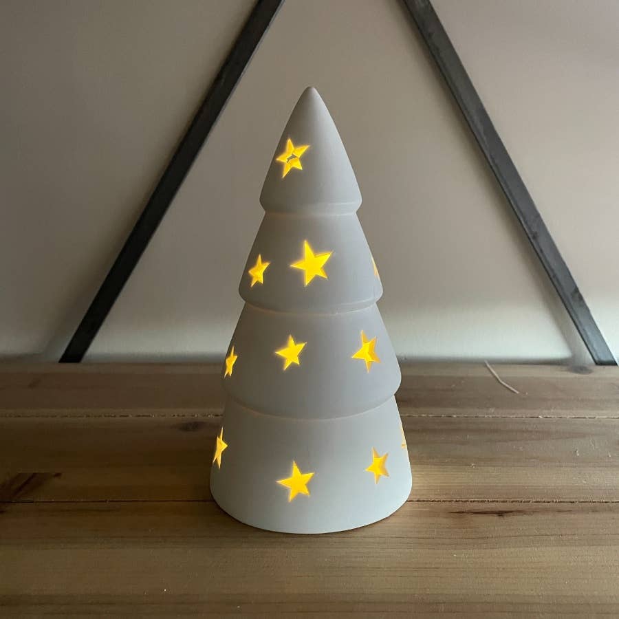 Star Ceramic Christmas Tree Medium