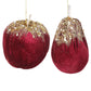 Burgundy Sequinned Apple/Pear