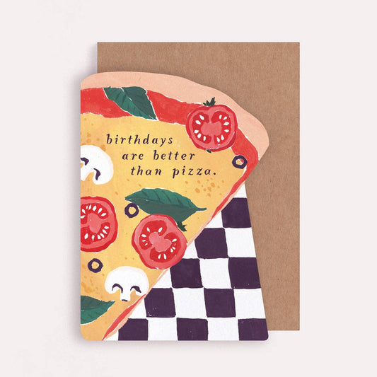 Pizza Slice Birthday Card | Pizza Birthday Card | Male Cards