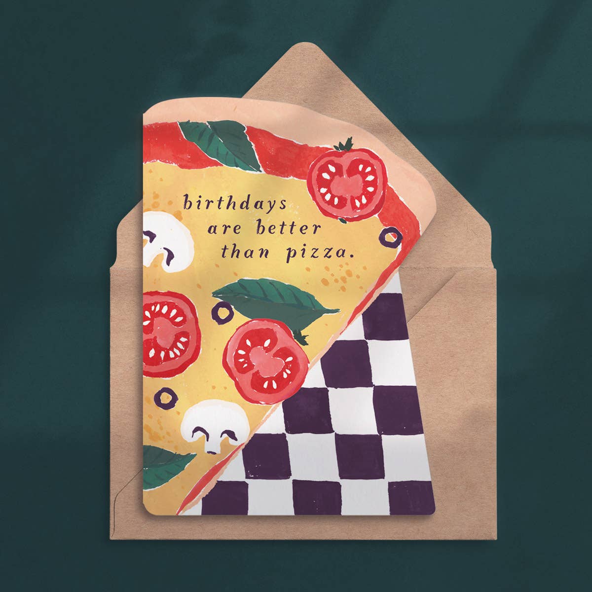 Pizza Slice Birthday Card | Pizza Birthday Card | Male Cards
