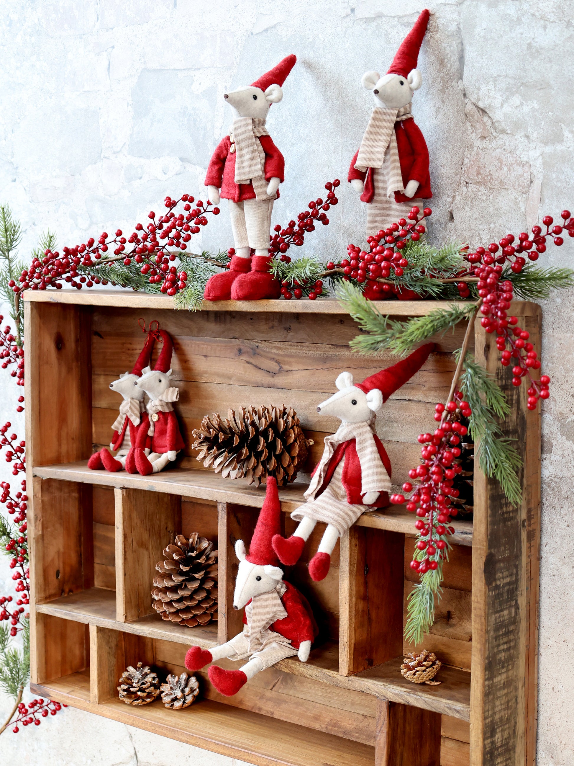 Red Berry Faux Garland