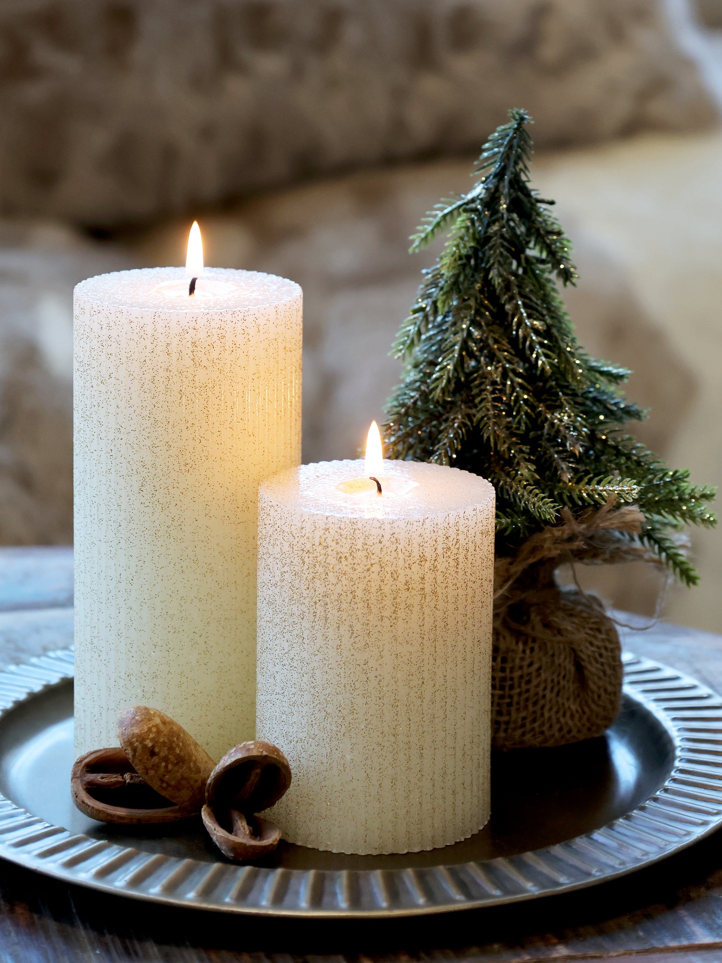 Medium Gold Glitter Tree