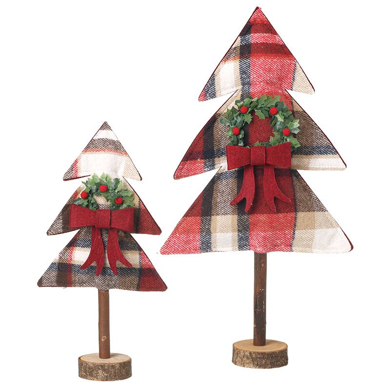 Tartan Bow Christmas Tree