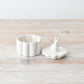 White Rabbit Scalloped Storage Jar