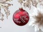 Red Glitter Branch Bauble