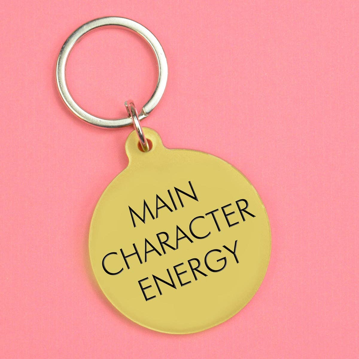 Main Character Energy Keytag