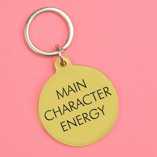 Main Character Energy Keytag