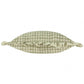 Meadow Haze Embroidered Ruffle Cushion Green