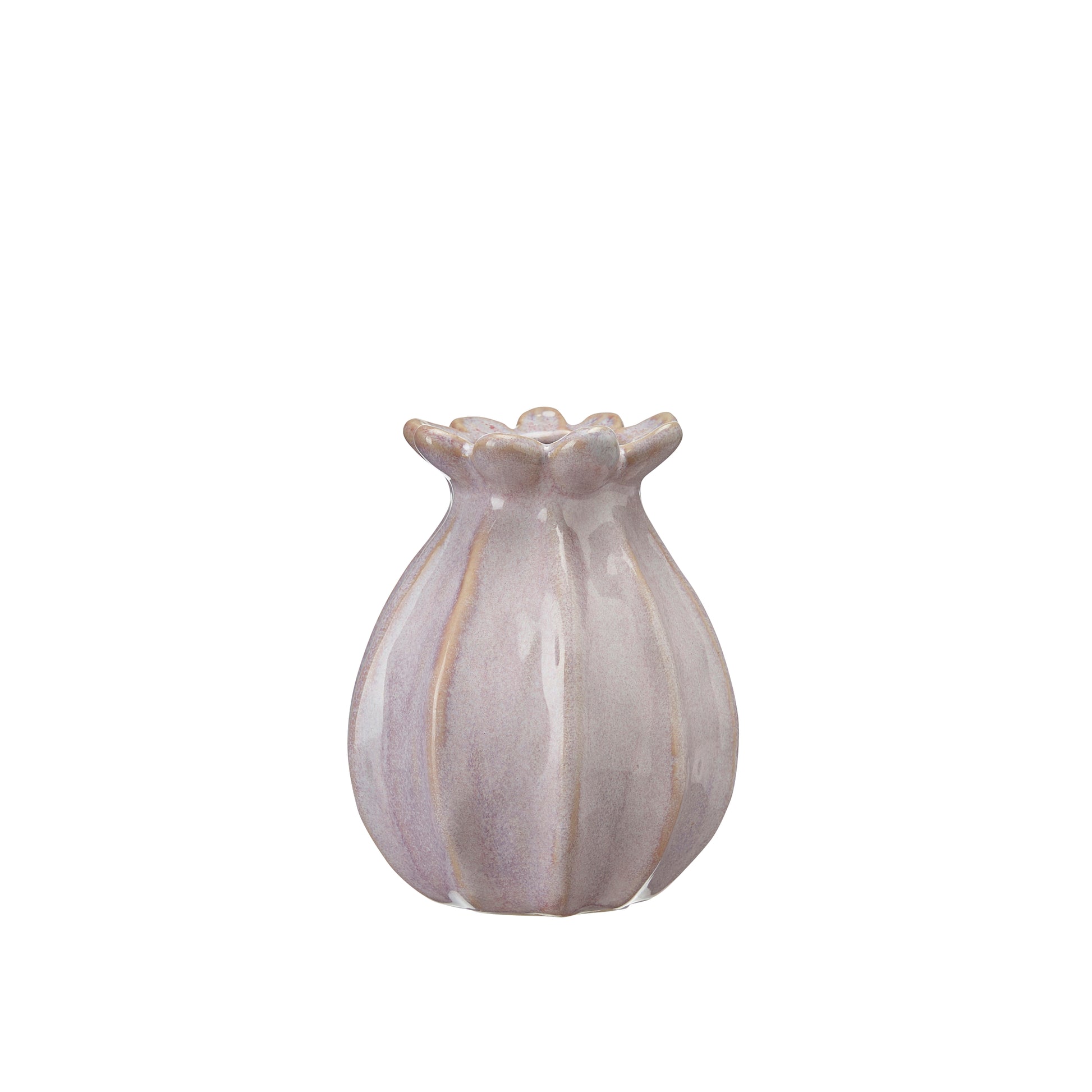 Pink Poppy Vase 