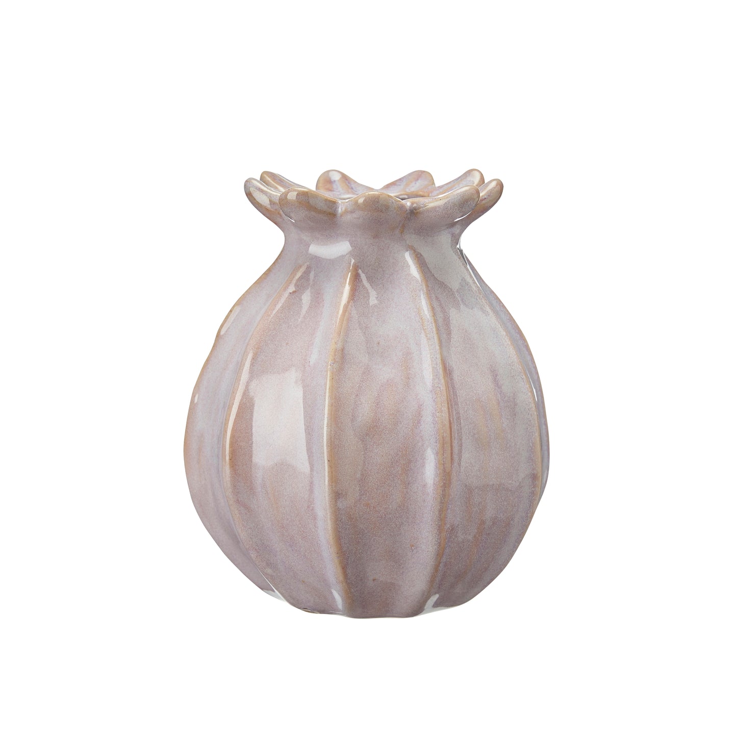 Pink Poppy Vase 