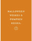 Halloween Wishes Mini Metal Sign