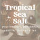 Tropical Sea Salt Scented Heart Clamshell Soy Wax Melts